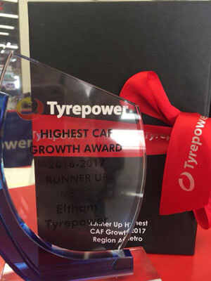 CONGRATULATIONS ELTHAM TYREPOWER ON RECEIVING A GREAT AWARD! cover image