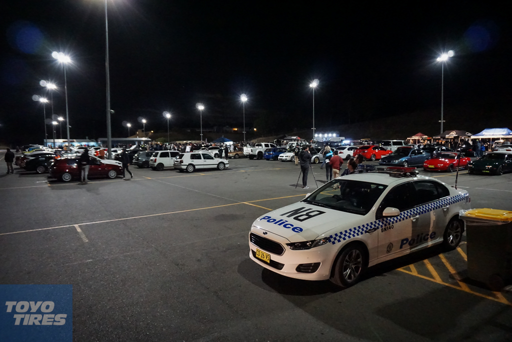 Toyo Tires at Sydney’s largest JDM street meet, the End of Month Meets