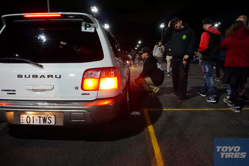 Toyo Tires at Sydney’s largest JDM street meet, the End of Month Meets