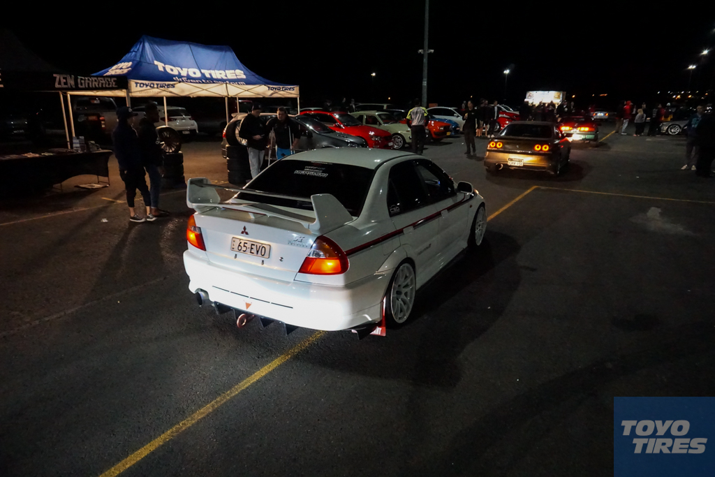Toyo Tires at Sydney’s largest JDM street meet, the End of Month Meets