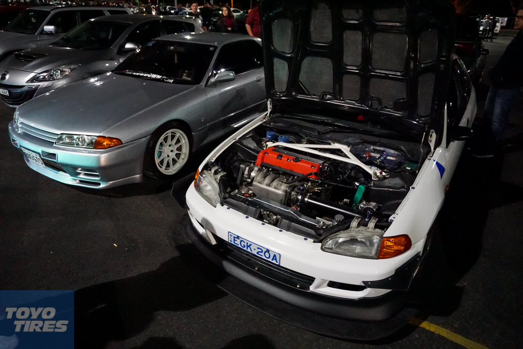 Toyo Tires at Sydney’s largest JDM street meet, the End of Month Meets