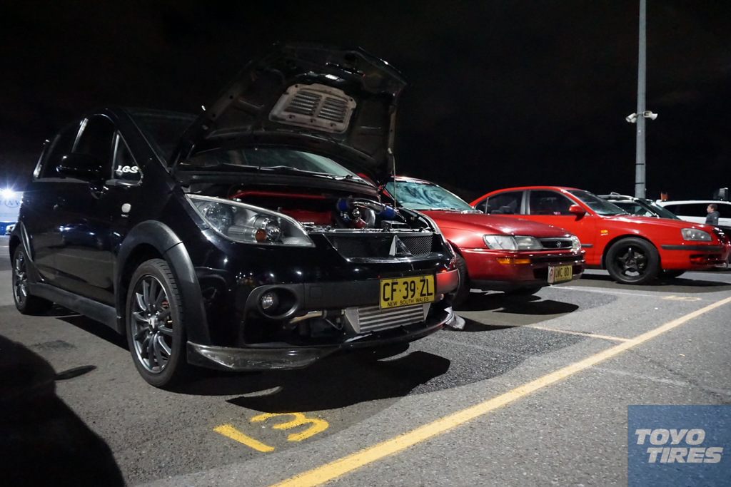 Toyo Tires at Sydney’s largest JDM street meet, the End of Month Meets