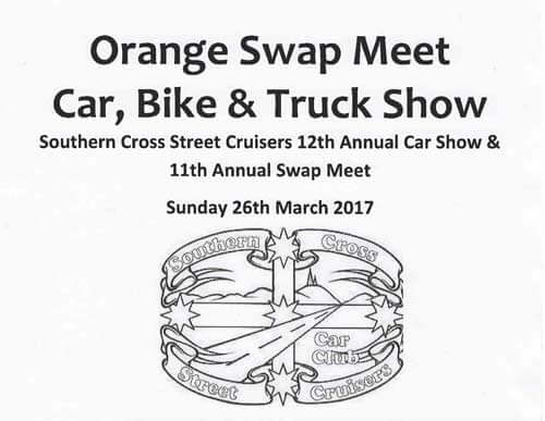 Orange Swap Meet and Charity Car, Bike & Truck Show cover image