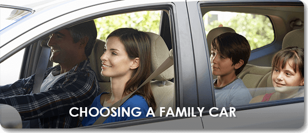 CHOOSING A FAMILY CAR cover image