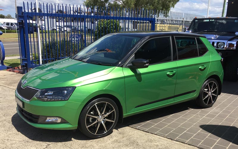 New Skoda Fabia Looking Sleek With A New Set Of CSA Motivator Alloy Wheels cover image