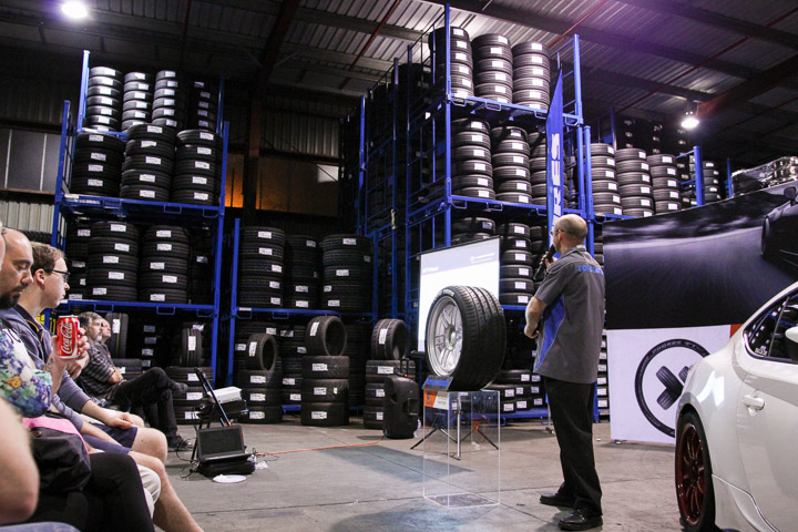 Steve Burke presents Toyo technical tyre information