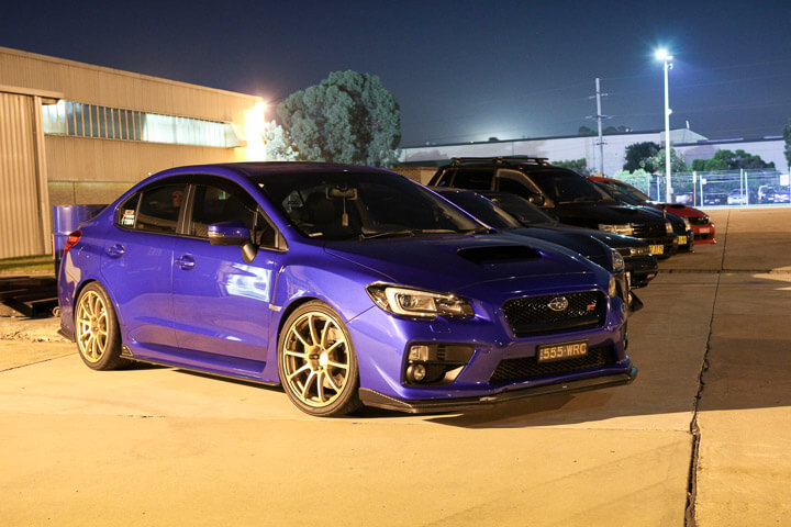 Blue VA Subaru Impreza WRX STI