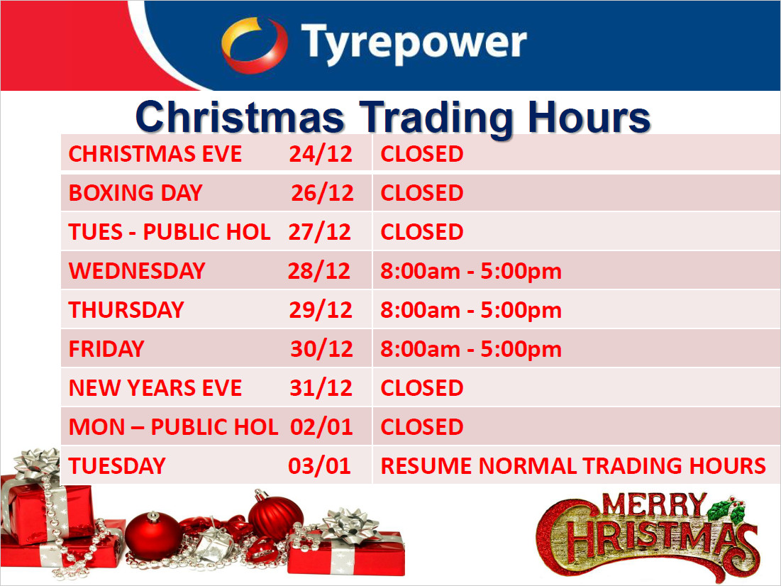 Christmas Trading Hours cover image