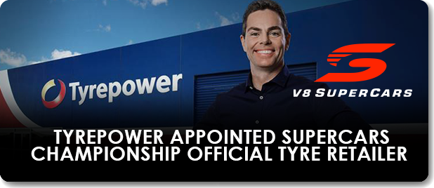 TYREPOWER APPOINTED SUPERCARS CHAMPIONSHIP OFFICIAL TYRE RETAILER cover image